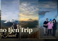 Bromo Ijen Tour Package in East Java featuring Mount Bromo sunrise and Ijen Crater blue fire adventure