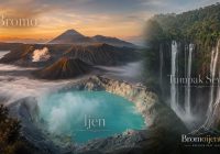 Mount Bromo sunrise, Ijen crater turquoise lake, and Tumpak Sewu waterfall - East Java tour package by BromoijenTrip