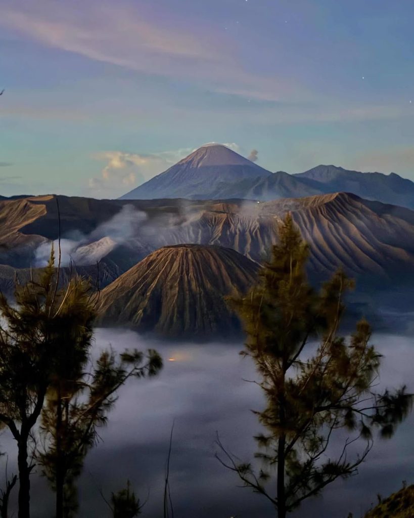 Mount Bromo sunrise viewpoint in East Java