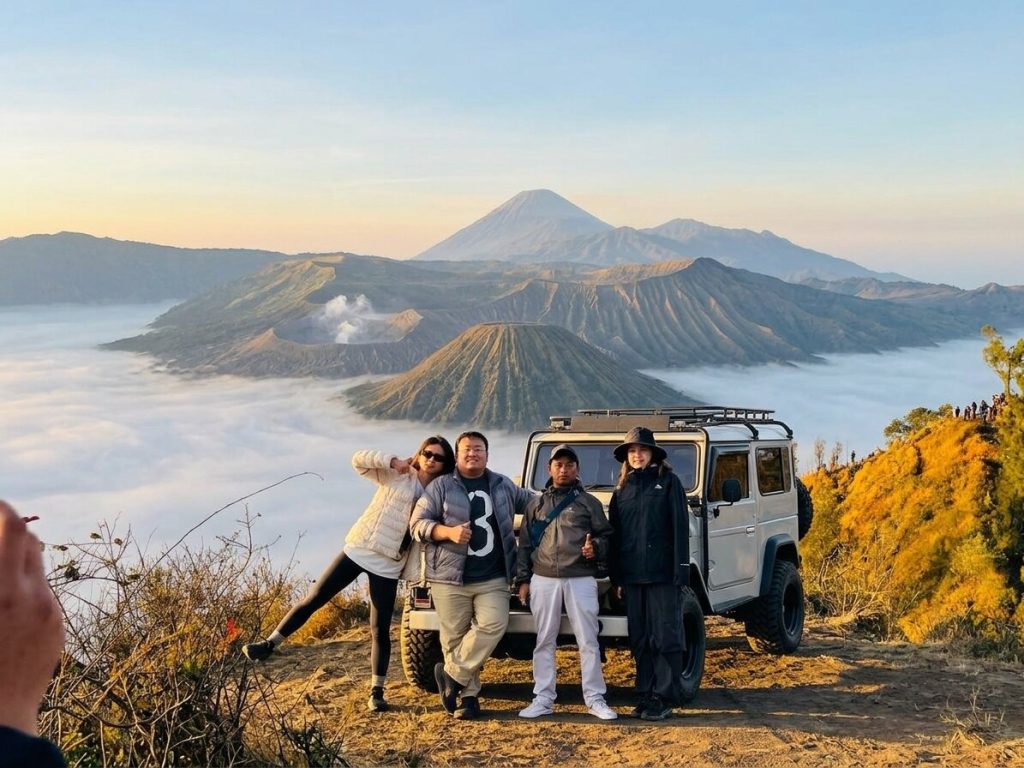 Bromo Midnight Tour from Surabaya with Mount Bromo sunrise view
